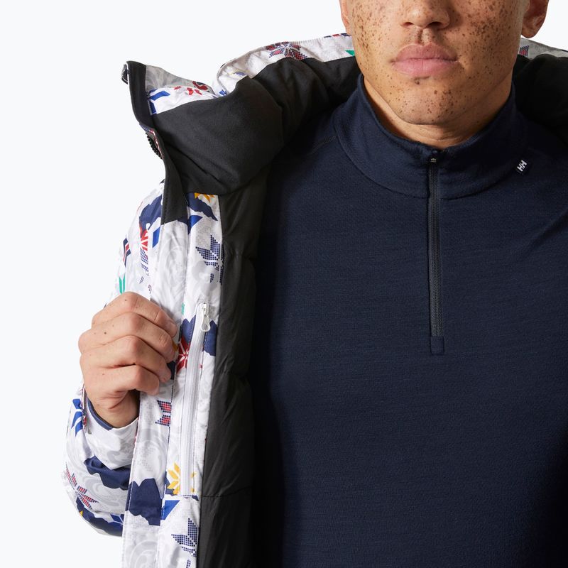 Kurtka narciarska męska Helly Hansen Kvitfjell Race Puffy white olympics 8