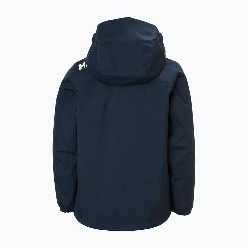 Kurtka żeglarska dziecięca Helly Hansen Crew Midlayer 2.0 navy 6