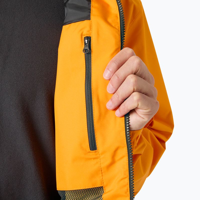 Kurtka żeglarska męska Helly Hansen Crew Hooded 2.0 ignite orange 6