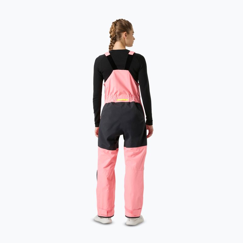 Spodnie żeglarskie damskie Helly Hansen Pier 4.0 Bib coral almond 2