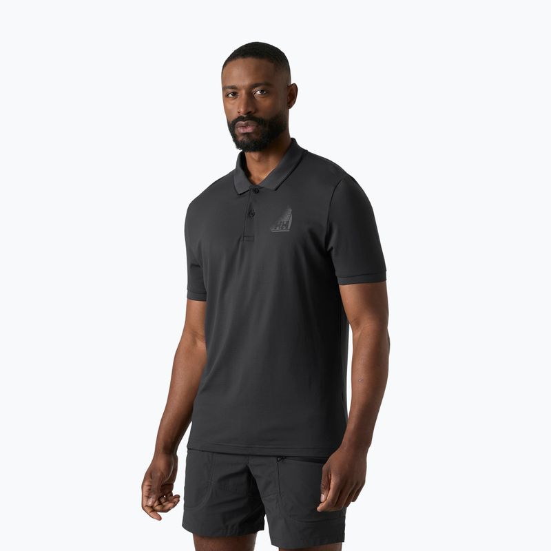 Koszulka polo męska Helly Hansen Hp Figari Polo ebony