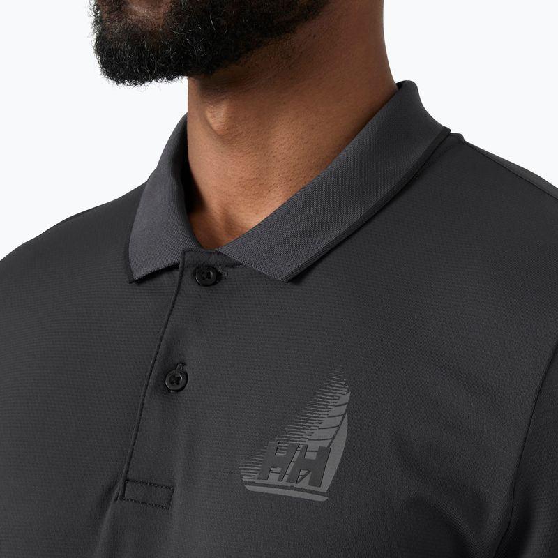 Koszulka polo męska Helly Hansen Hp Figari Polo ebony 3