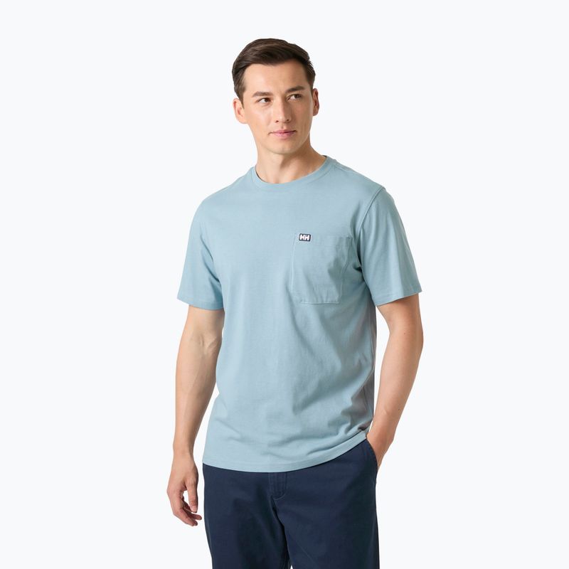 Koszulka męska Helly Hansen Hudson windy blue