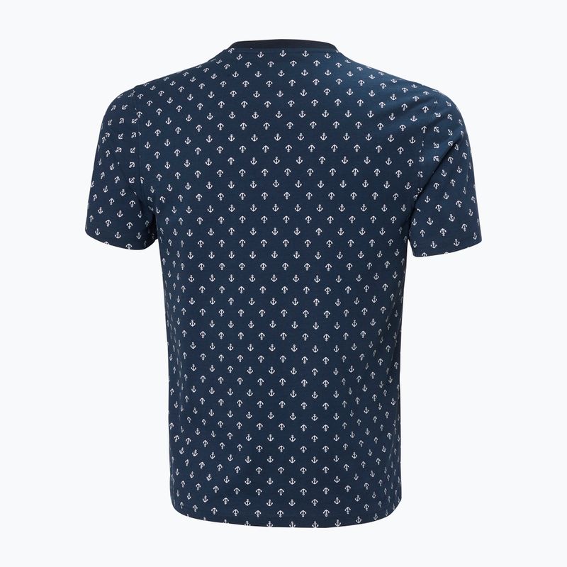 Koszulka męska Helly Hansen Hudson navy aop 5