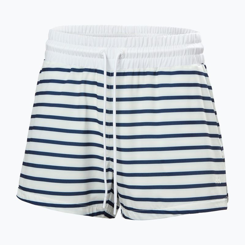 Spodenki żeglarskie damskie Helly Hansen Thalia 4" white navy stripe 5