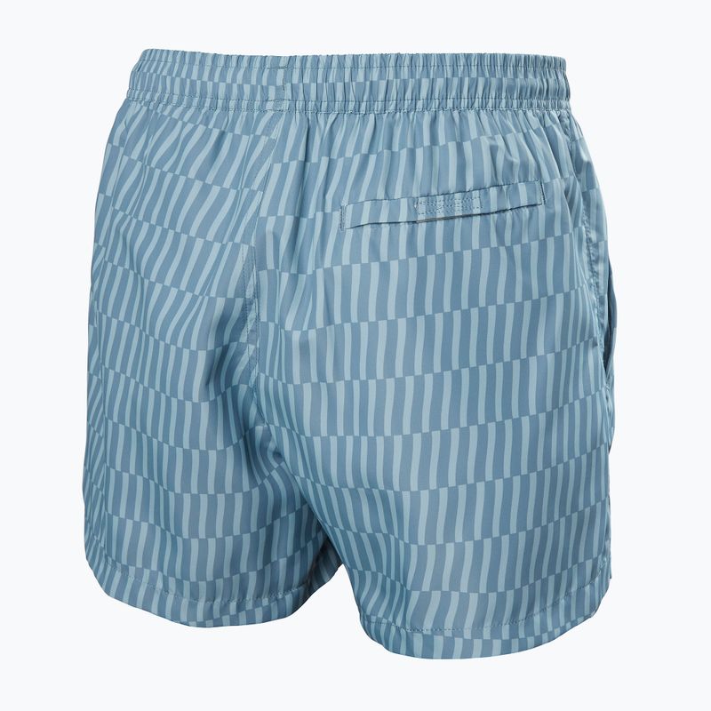 Spodenki żeglarskie męskie Helly Hansen Newport Trunk 4.5" washed navy offset stripe 6