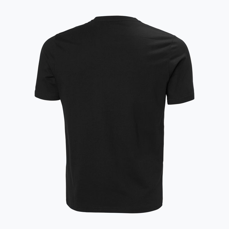 Koszulka męska Helly Hansen Core Graphic T 2.0 black 5