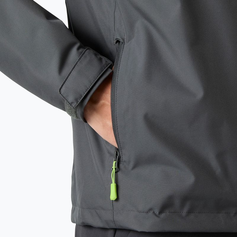 Kurtka żeglarska męska Helly Hansen Crew Hooded Midlayer 2 thunder grey 7