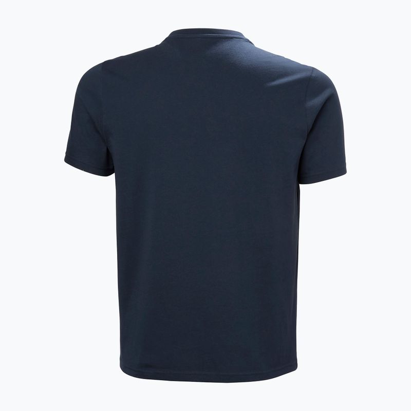 Koszulka męska Helly Hansen Logo 3.0 SS navy 5
