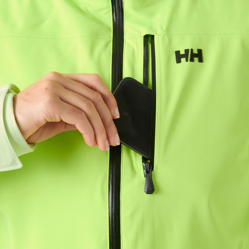 Kurtka narciarska damska Helly Hansen Alphelia luminous green 8