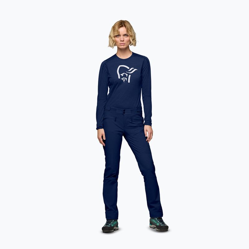 Spodnie trekkingowe damskie NORRONA Femund Flex1 Lightweight indigo night 2
