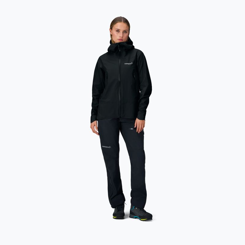 Kurtka przeciwdeszczowa damska NORRONA Falketind Gore-Tex cavlar black 2