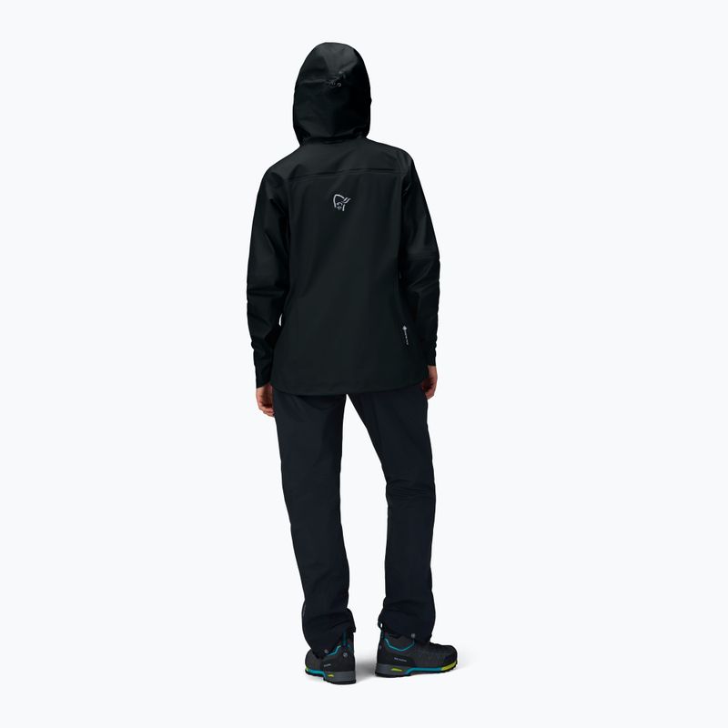 Kurtka przeciwdeszczowa damska NORRONA Falketind Gore-Tex cavlar black 4
