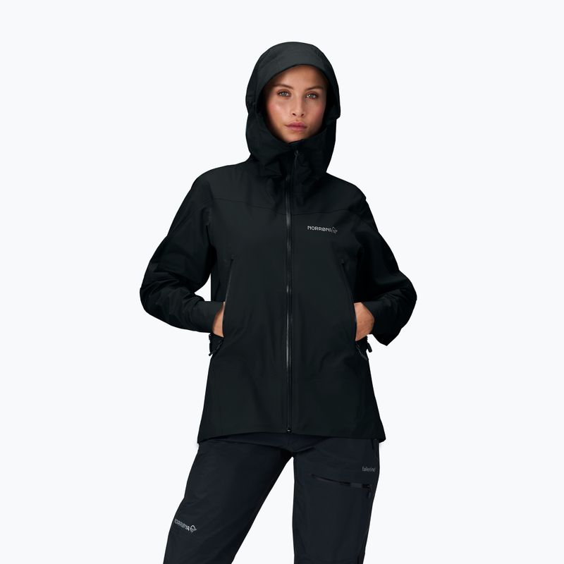 Kurtka przeciwdeszczowa damska NORRONA Falketind Gore-Tex cavlar black 5