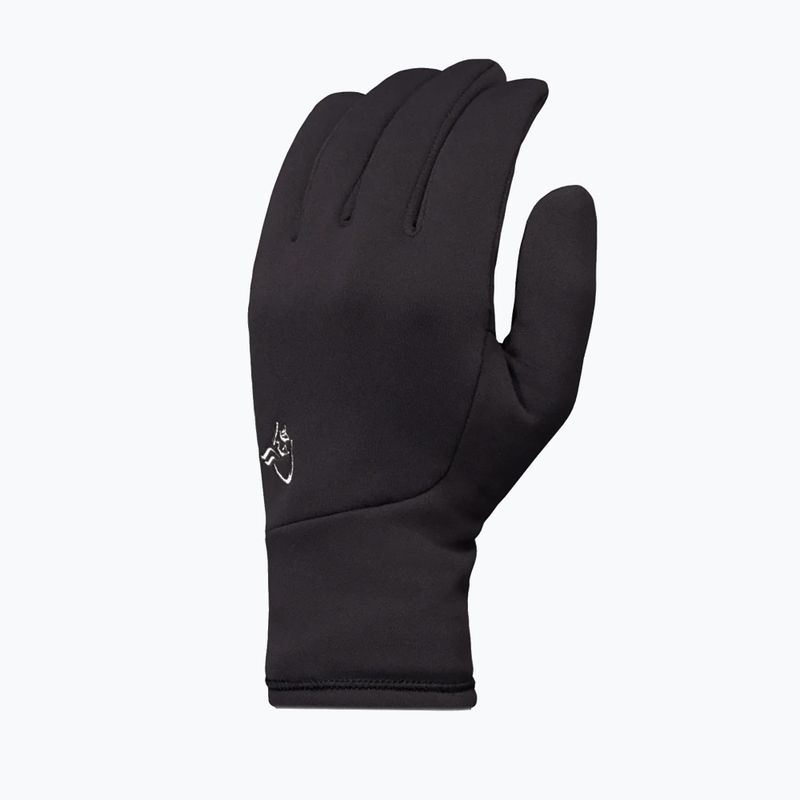 Rękawiczki NORRONA Warm 2 Stretch caviar black