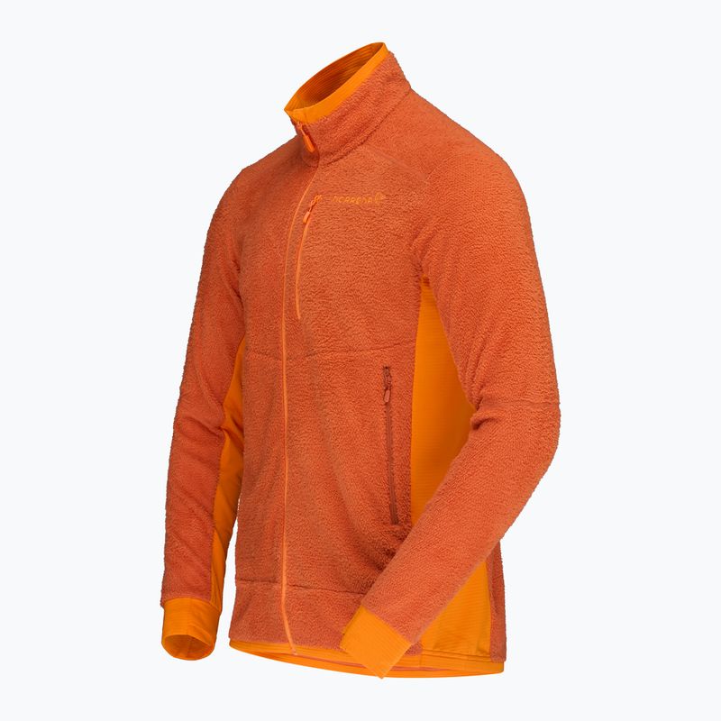 Bluza polarowa męska NORRONA Falketind Warm1 Active gold flame/exuberance 7