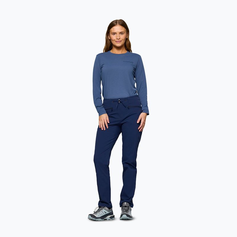 Spodnie trekkingowe damskie NORRONA Femund Flex1 Tech indigo night 2