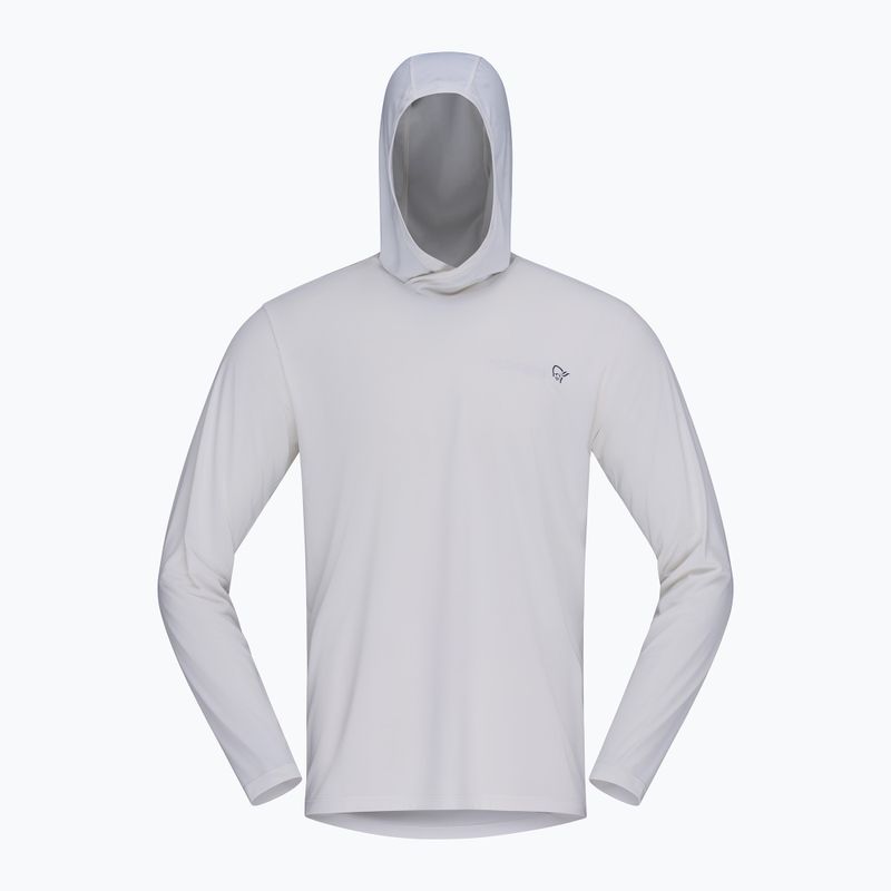 Bluza trekkingowa męska NORRONA Femund Tech Hood snow white 6