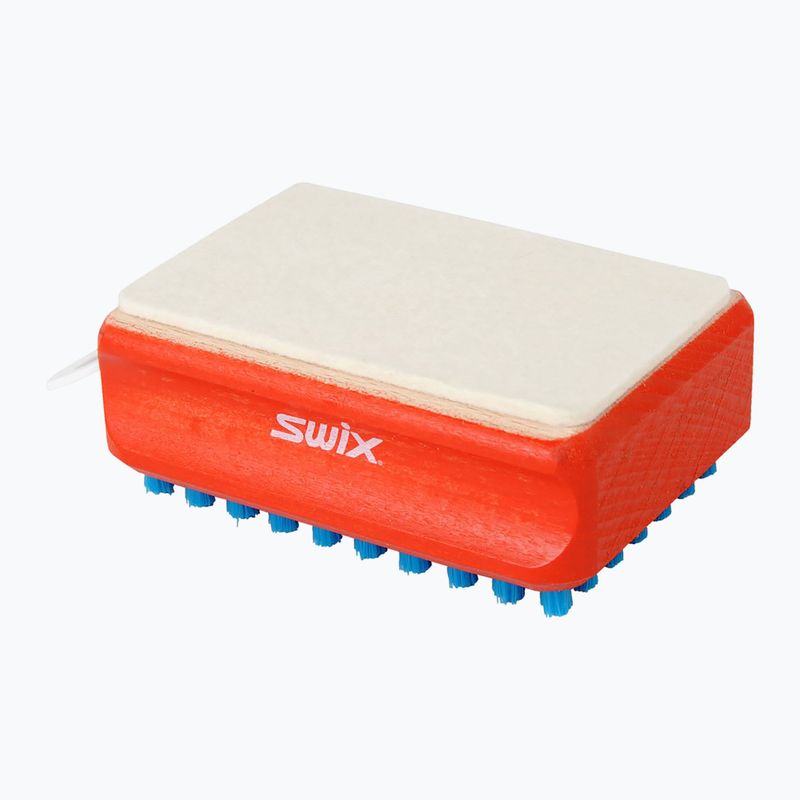 Szczotka narciarska Swix T0166B Brush for Cera F, felt/nylon