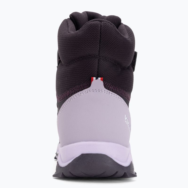 Buty dziecięce Viking Footwear Track Warm Waterproof 2V aubergine 6