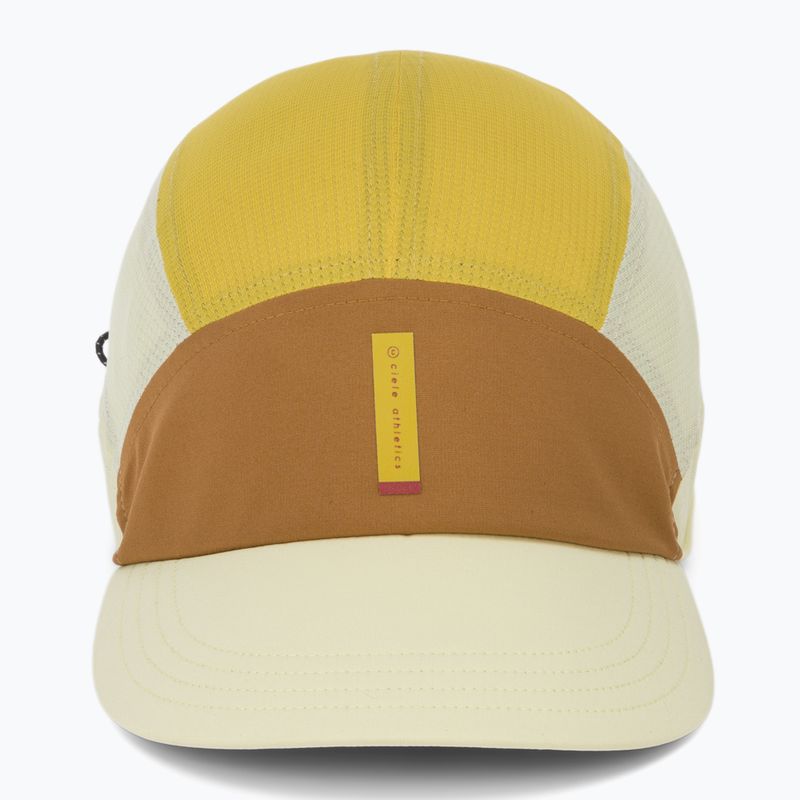 Czapka z daszkiem Ciele Athletics FSTCap SC Comp IconicVC dark ochre/sulfur 2