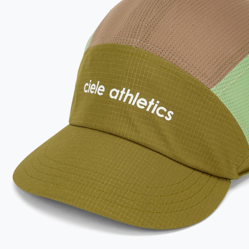 Czapka z daszkiem Ciele Athletics FSTCap SC Field Iconic SL terrain/pistachio 3