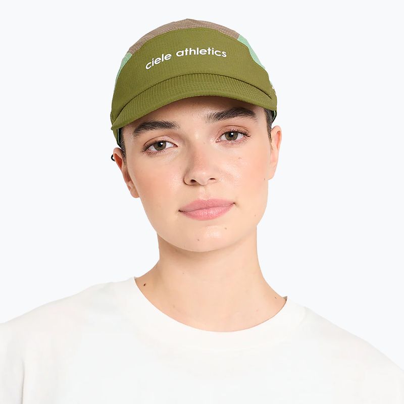 Czapka z daszkiem Ciele Athletics FSTCap SC Field Iconic SL terrain/pistachio 7