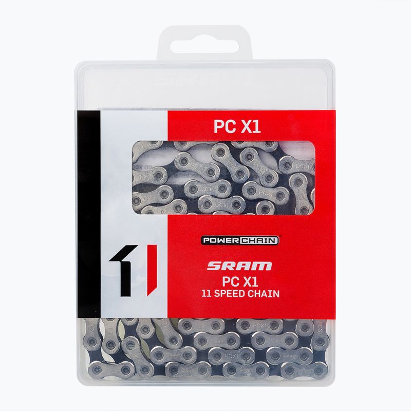 Łańcuch rowerowy SRAM CN PCX1 118LI W/ PWR.LCK 11S 1 grey