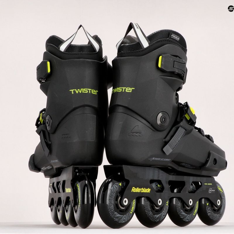 Rolki męskie Rollerblade Twister XT black/lime 13