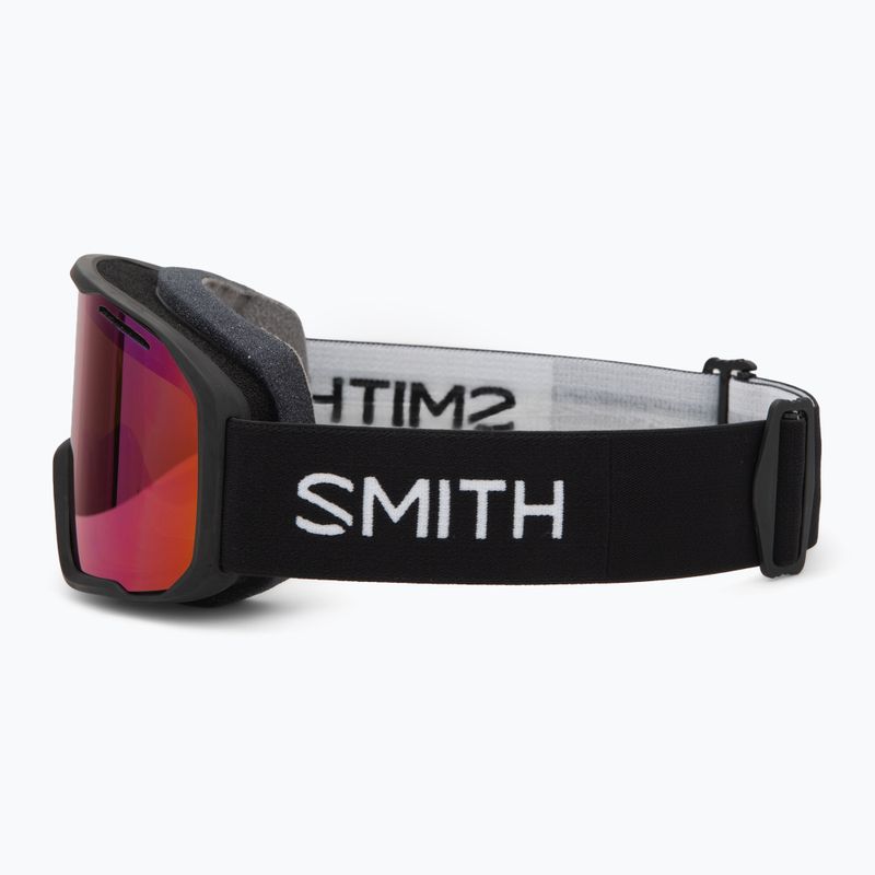 Gogle narciarskie Smith Blazer black/green sol-x mirror 4