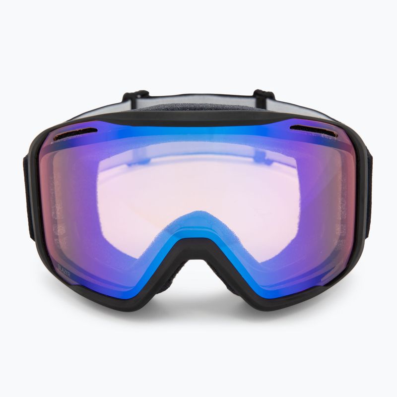 Gogle narciarskie Smith Blazer black/blue sensor mirror 2