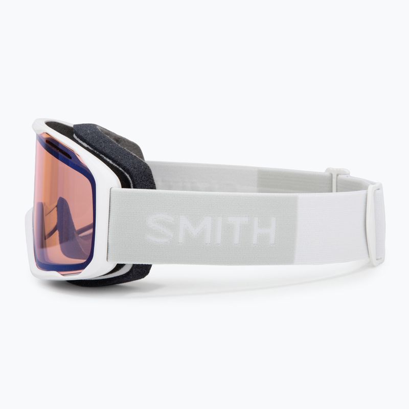 Gogle narciarskie Smith Blazer white/blue sensor mirror 4