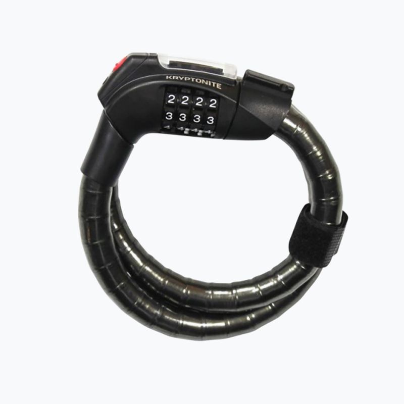 Zapięcie rowerowe Kryptonite KryptoFlex 2080 Armored Combo Cable black 6