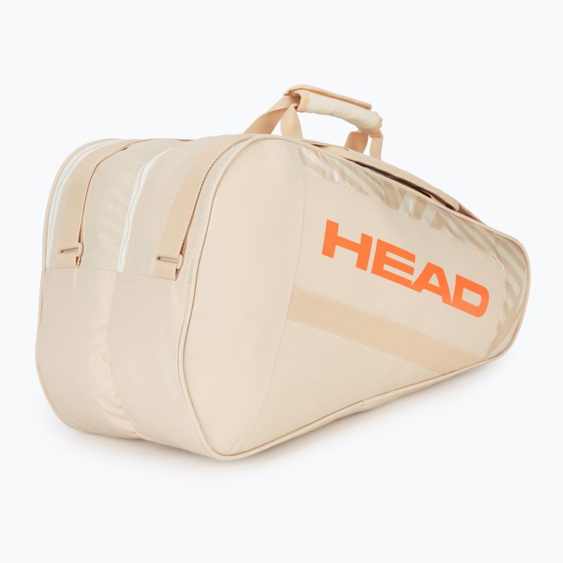 Torba do padla HEAD Base Padel Bag M Chamomle/Corduroy White 6