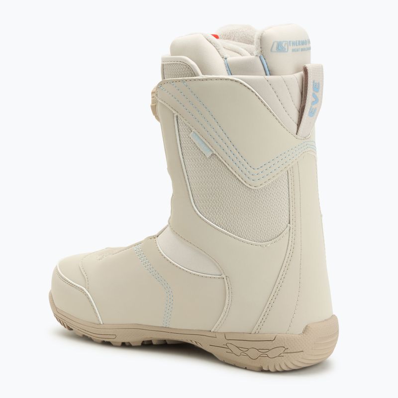 Buty snowboardowe damskie HEAD Eve Boa Coiler W beige 2