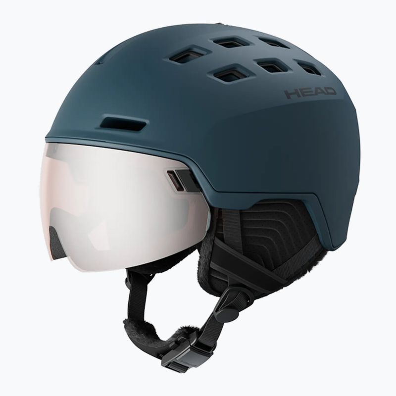 Kask narciarski HEAD Radar night petrol/silver red 10