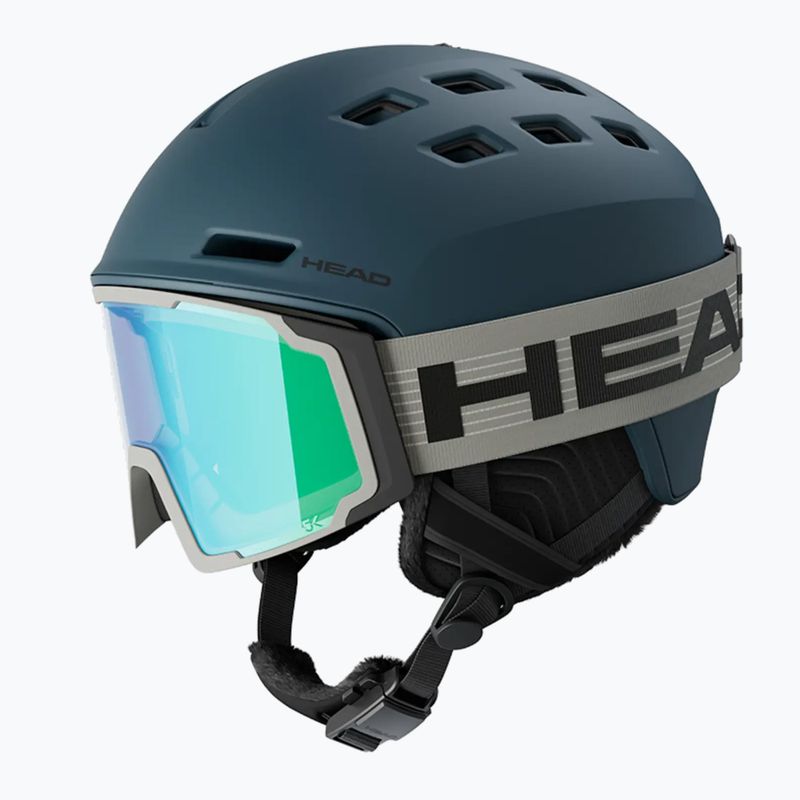 Kask narciarski HEAD Rev nightgreen 10
