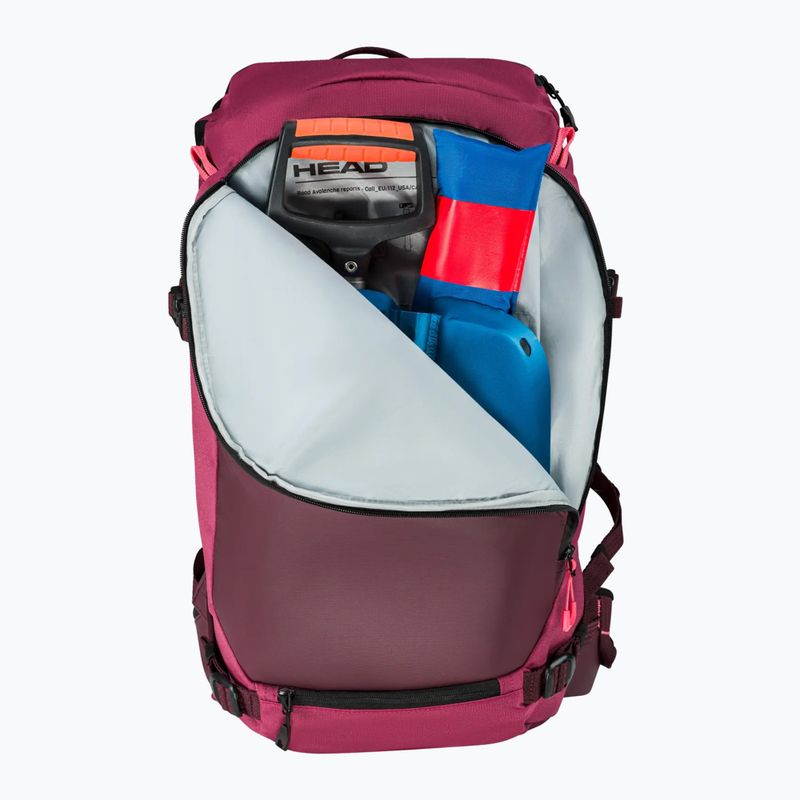 Plecak narciasrki HEAD Women's Boot Backpack 25 l plum 4