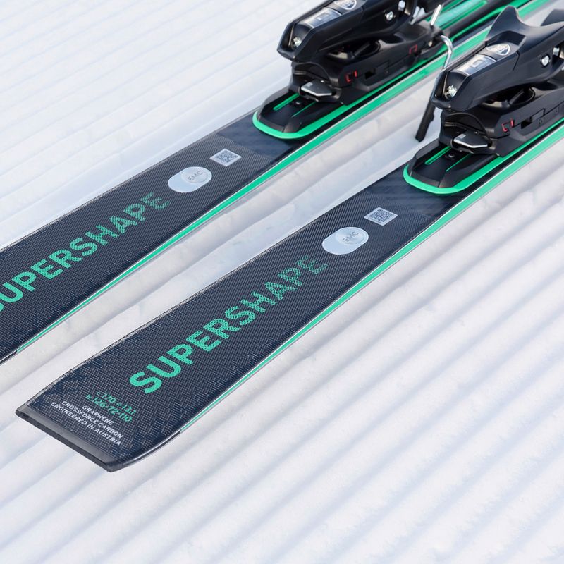 Narty zjazdowe HEAD Supershape e-Magnum SW BB-PR + wiązania PRD 12 GW black/green 12