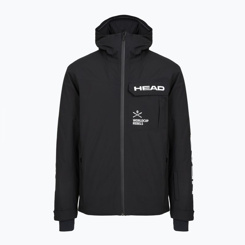 Kurtka narciarska męska HEAD Race Nova black/black