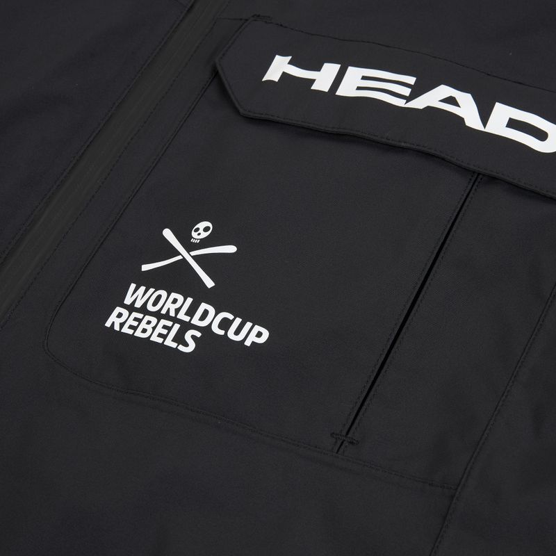 Kurtka narciarska męska HEAD Race Nova black/black 3
