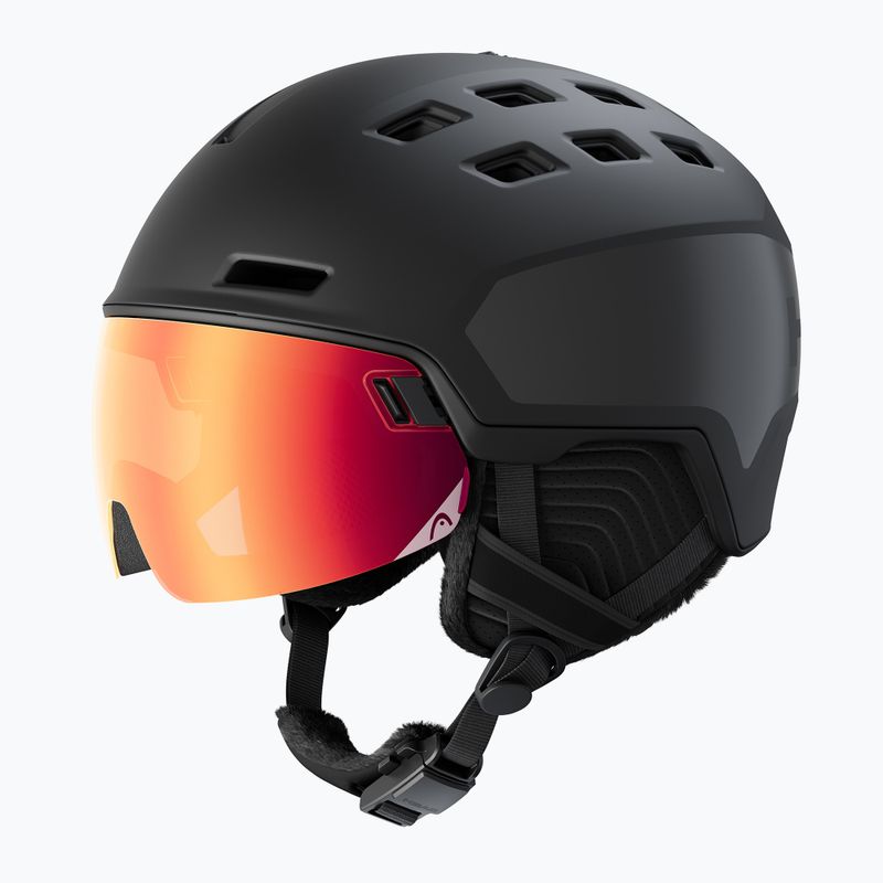Kask narciarski HEAD Radar Pro black/red yellow 10