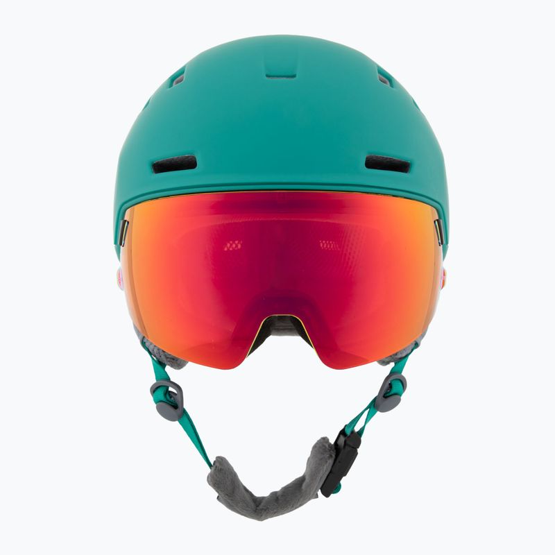 Kask narciarski HEAD Rachel Pro green/red yellow 2
