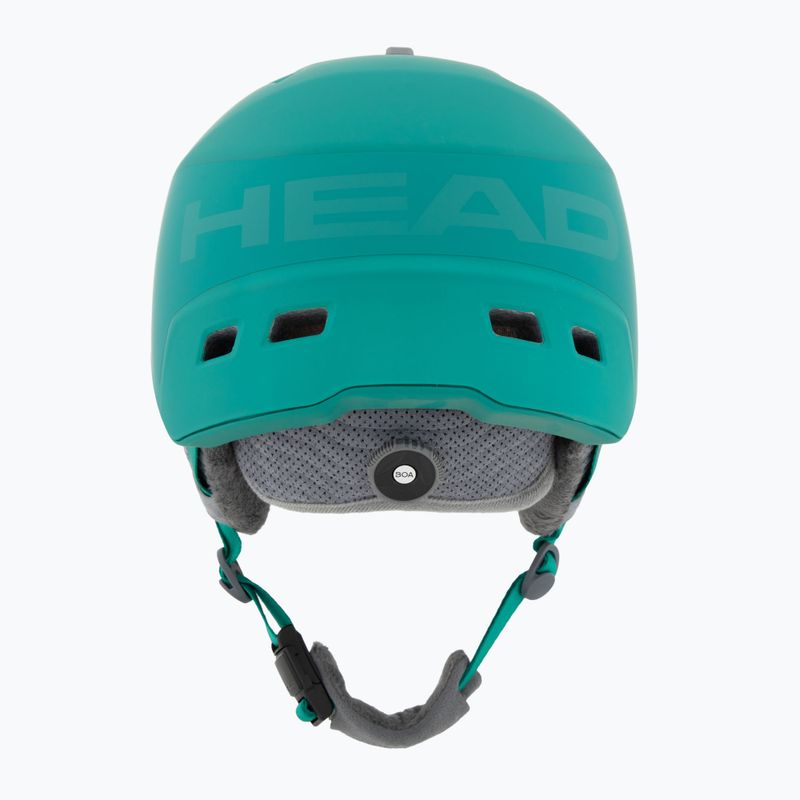 Kask narciarski HEAD Rachel Pro green/red yellow 4