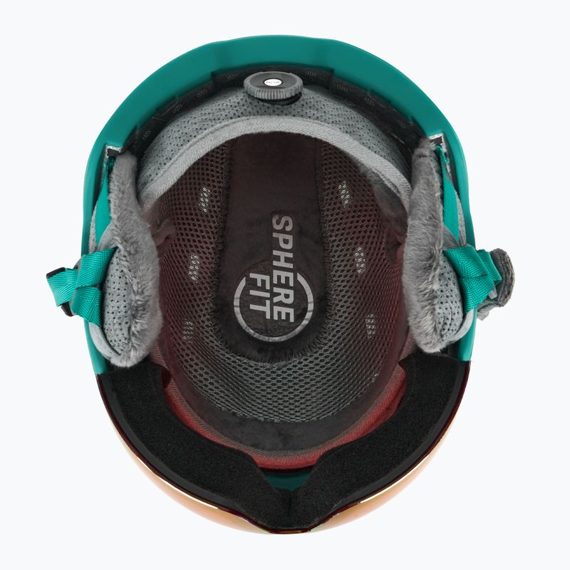 Kask narciarski HEAD Rachel Pro green/red yellow 5
