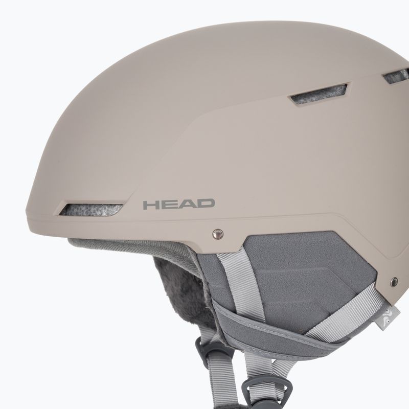 Kask narciarski HEAD Compact Evo W sand 7