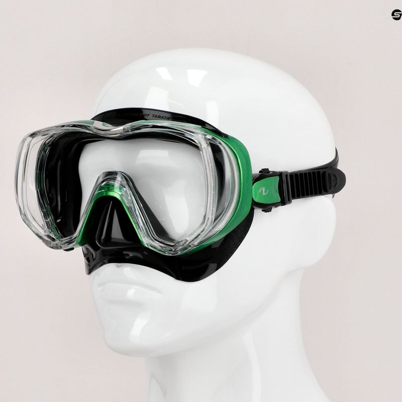 Maska do nurkowania TUSA Tri-Quest FD green 7