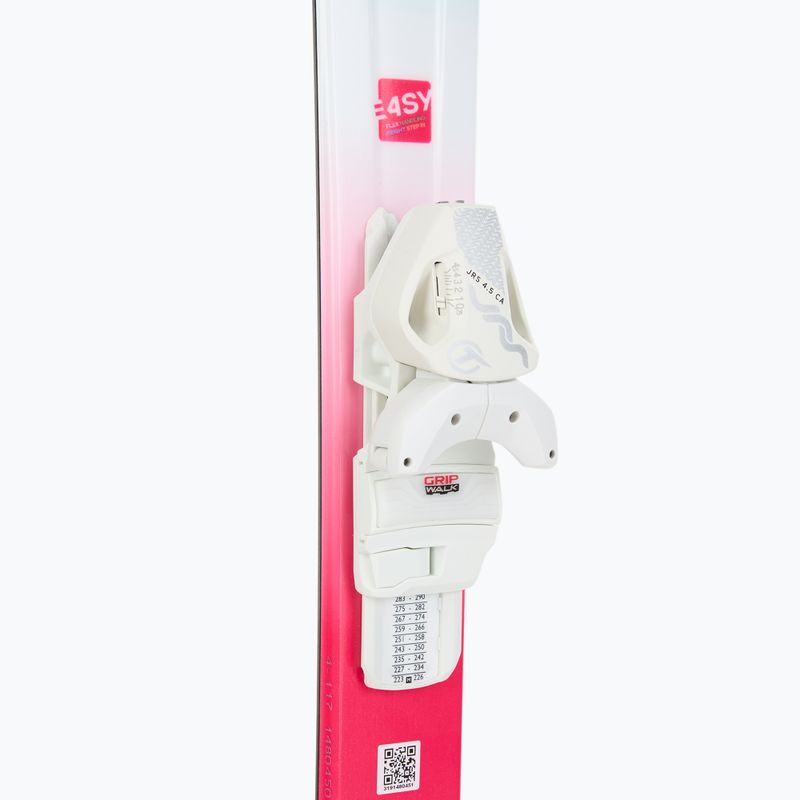 Narty zjazdowe dziecięce HEAD Joy Easy JRS + wiązania Jrs 4.5 GW CA 2024 mint/pink 4