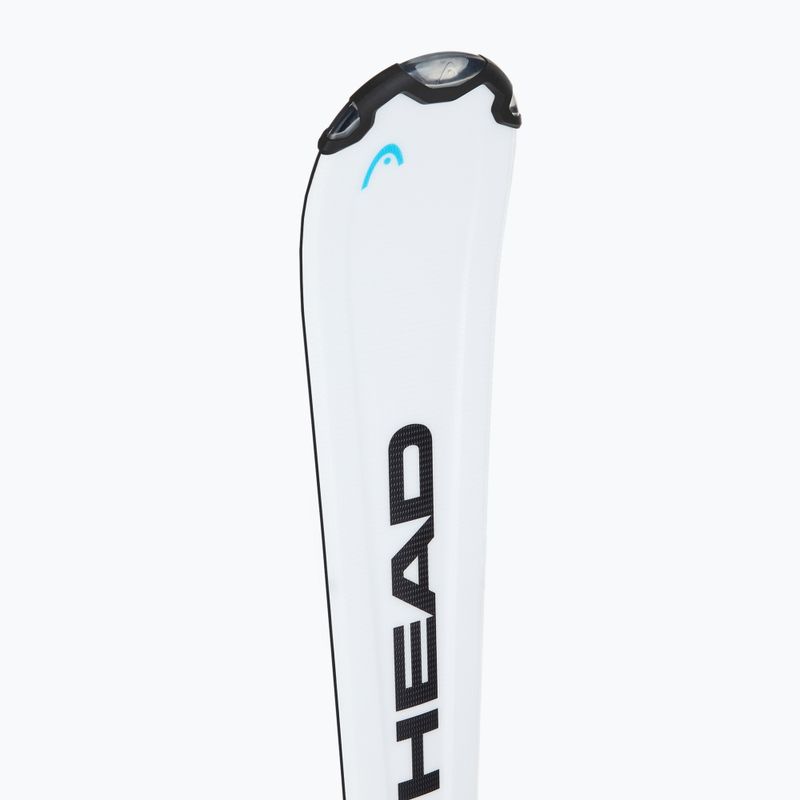 Narty zjazdowe dziecięce HEAD Supershape Team Easy JRS + wiązania Jrs 7.5 GW CA 2024 white/blue 6