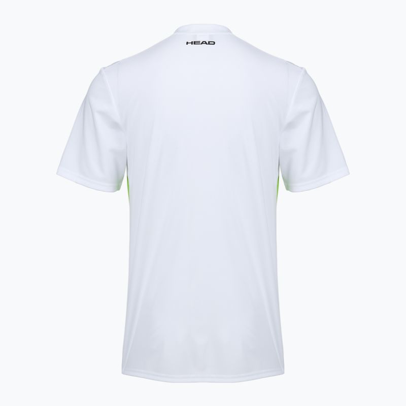 Koszulka tenisowa męska HEAD Topspin gi/print perf m 5